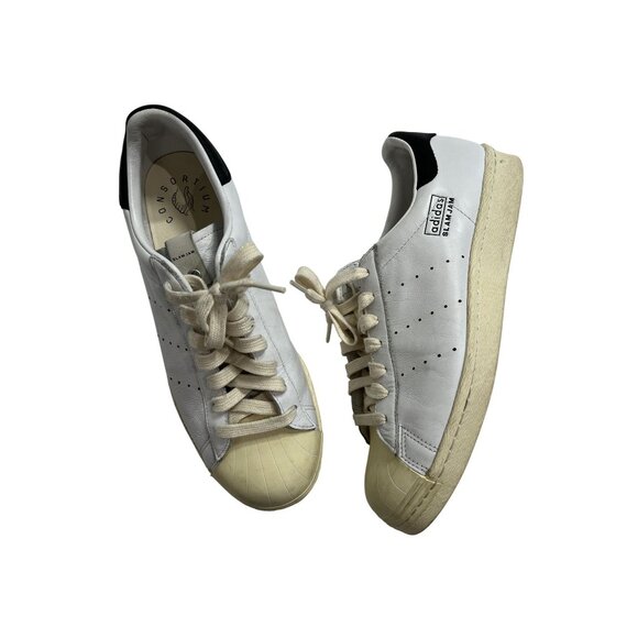 Adidas x Slam Jam x Superstar 80s Sneakers in White - Picture 1 of 9